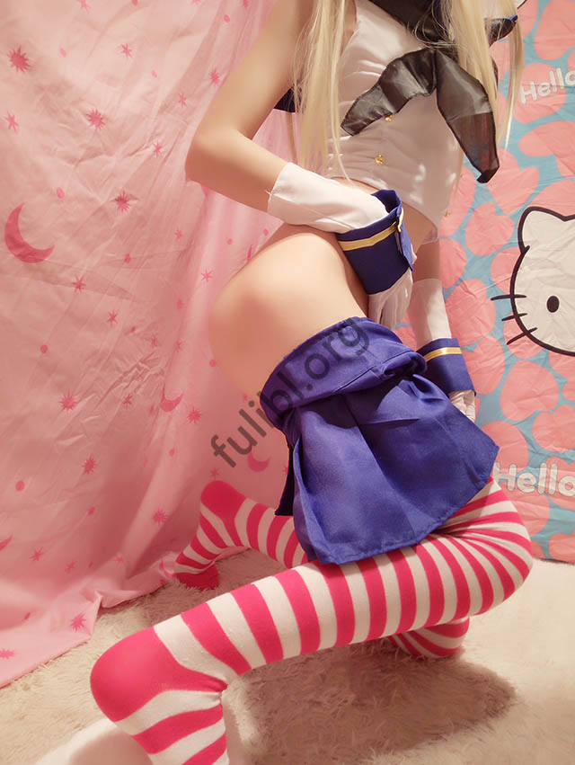 微博福利姬@软萌萝莉小仙 VIP图包之岛风少女[77P/109M]