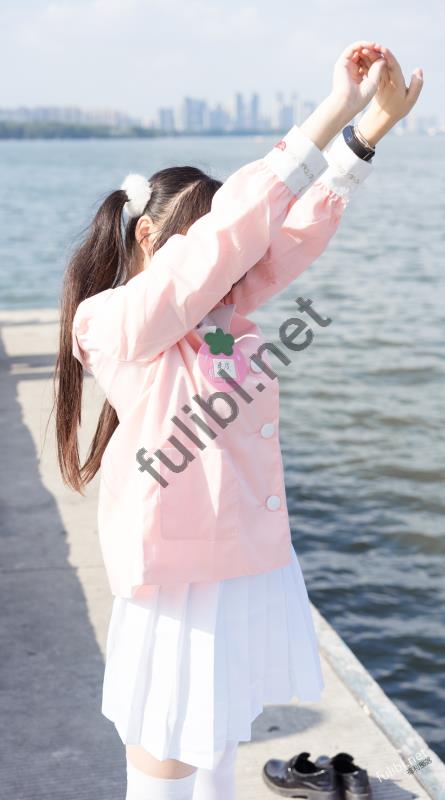 喵写真 - PR15-010 海边游玩的白丝JK[66P/571M]