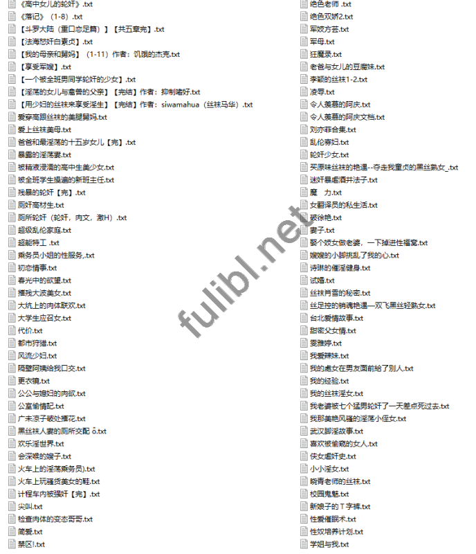 经典校园类+母子家庭类小说 中短篇合集[149TXT/10M]