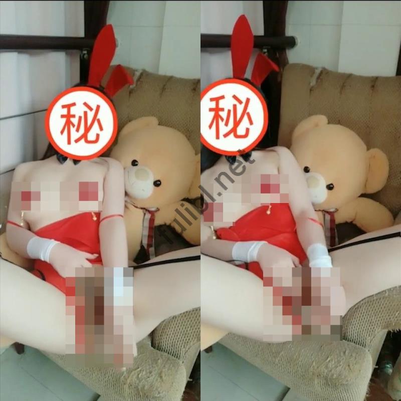 福利姬@恶犬 - 红色兔女郎ZW[59P+1V/229M]