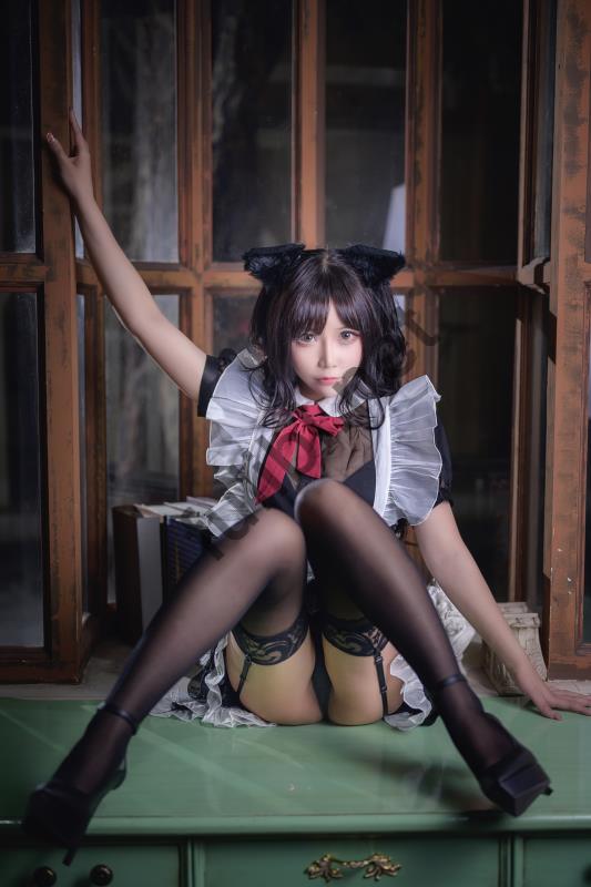 coser@抱走莫子 - 猫耳女仆娘[44P/552M]