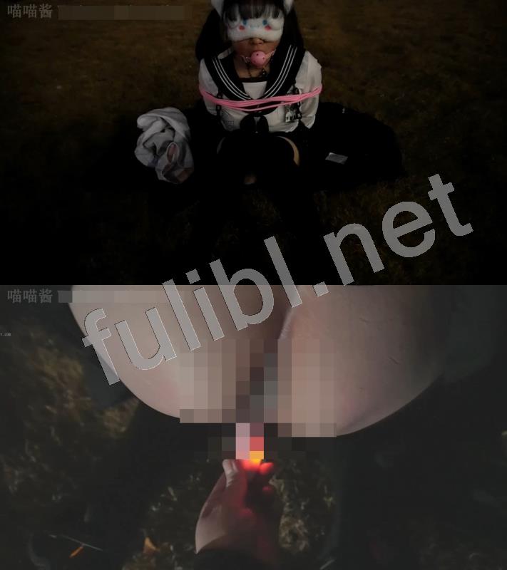 双马尾萝莉@MM(喵喵) 被猪拱的新作 - 公园捆绑与露出[2V/3.16G]