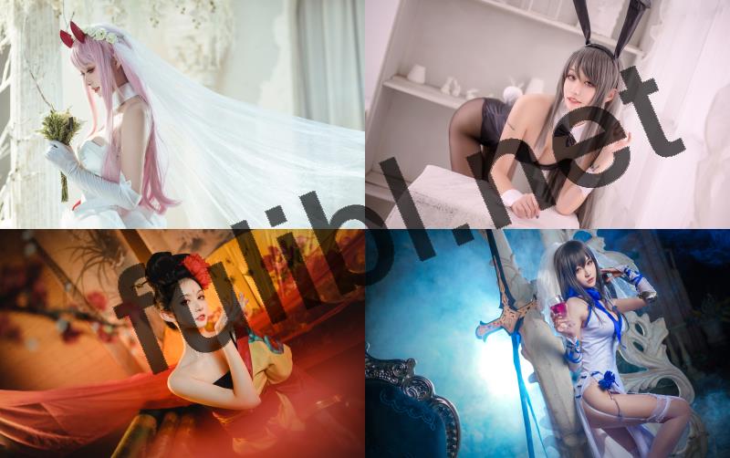 清纯系coser@沧霁桔梗 写真作品12套原版合集[860P/4.07G]