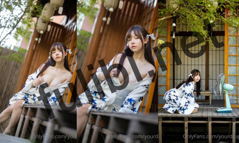 高颜值福利姬@六味帝皇酱 - 夏日和服[72P+1V/36M]