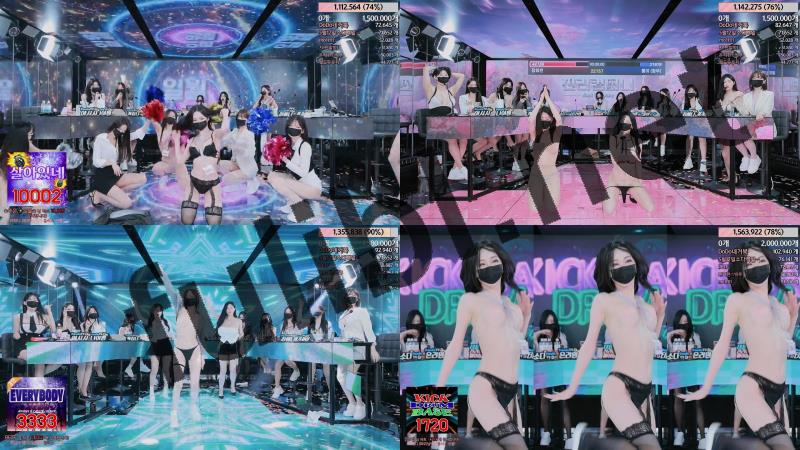 韩国BJ舞团@jinricp 综艺脱衣舞尺度福利秀 第二季第一弹[4V/36.5G]