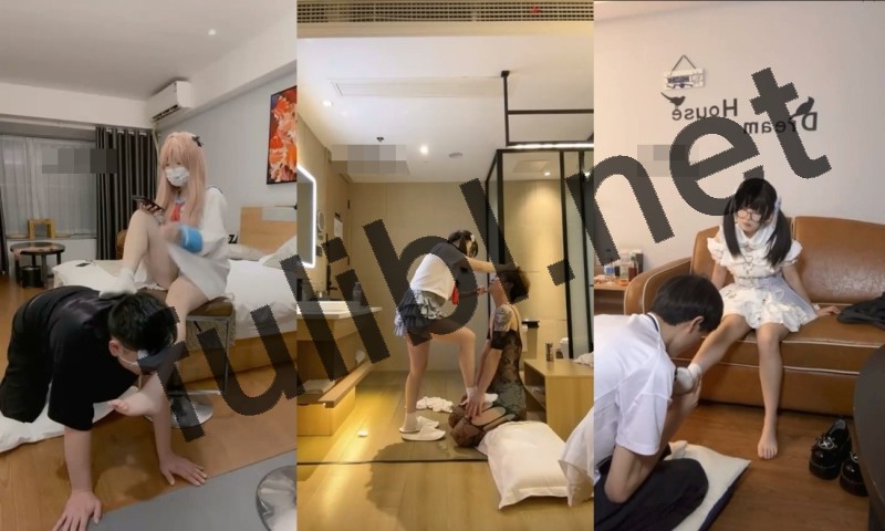 丝足系奶凶S@斯酱葱 调教多位男奴合集[19V/9.01G]