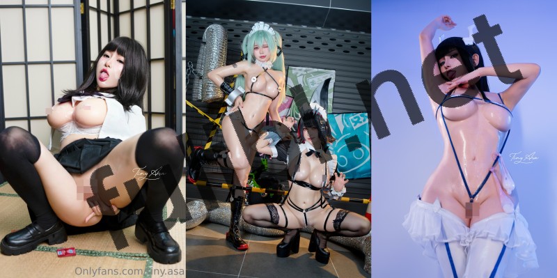 高颜值巨乳coser@TinyAsa 写真作品19套合集[714P+45V/18.1G]